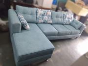 Sofá de 3 lugares com chaise  - Acquablock - Impermeável 